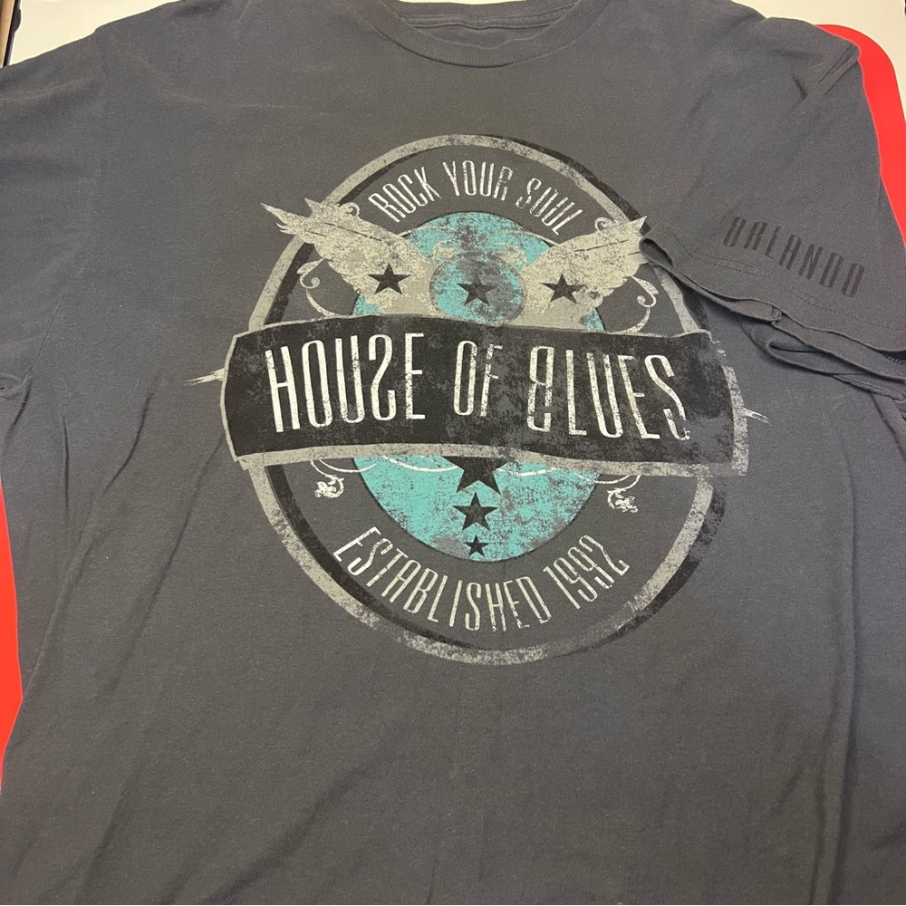 House of Blue Adult XL Tee Shirt Orlando